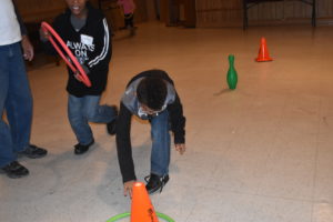 Young children at play at First Baptist Church.