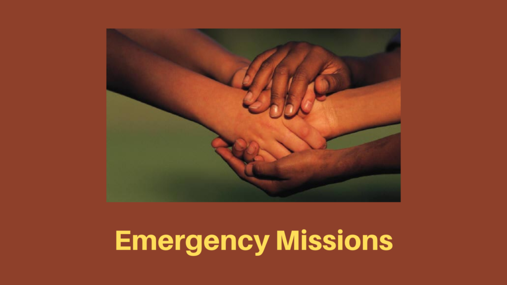 Emergency Missions Ministry First Baptist Church, Highland Avenue